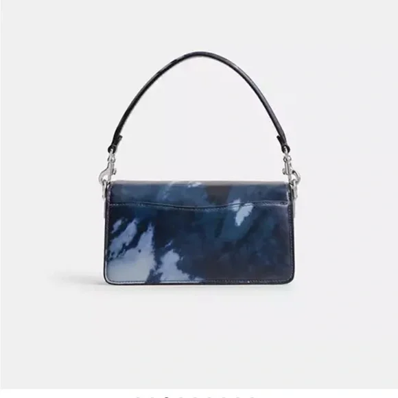 Coach Tabby Mini Tie-Dye Print Leather Shoulder Bag 20 LH/Midnight NWT Shoulder Bags